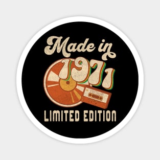 Made in 1971 Limited Edition Magnet